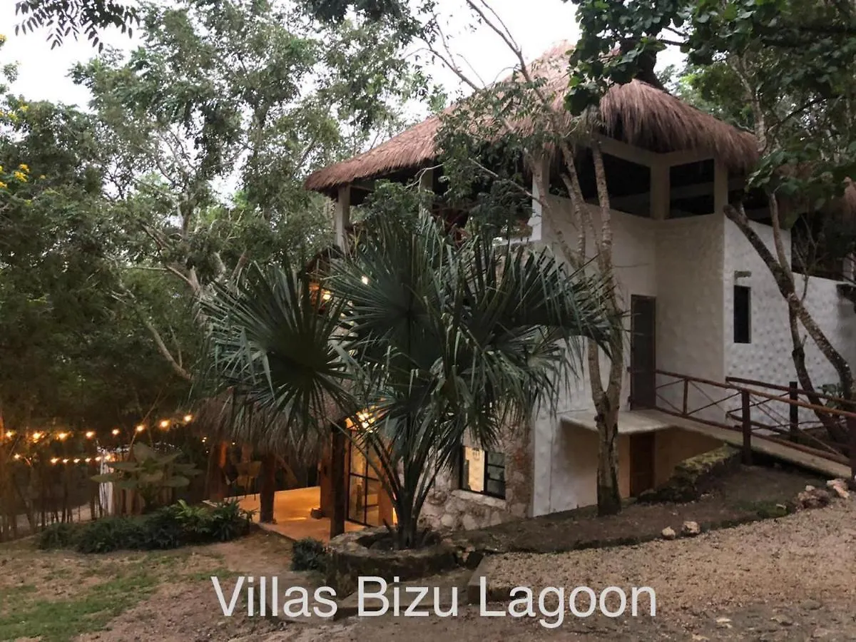 Villas Bizu Lagoon Bacalar Mexico