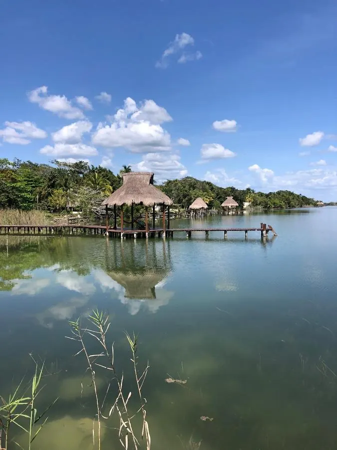 Villas Bizu Lagoon Bacalar Mexico